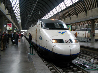 スペインの新幹線AVE